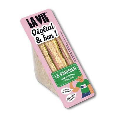 Sandwich Club Parisien végétal LA VIE 145g