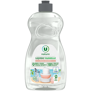 Liquide vaisselle peaux sensibles - Flacon 500ml