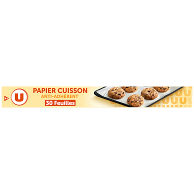 Papier cuisson 30 feuilles U
