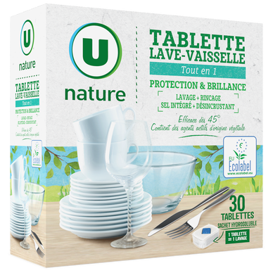 Tablettes lave vaisselle tout en 1 x30