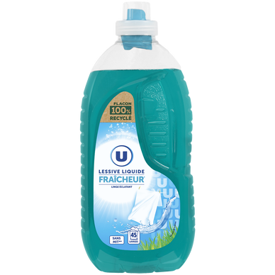 Lessive liquide - Fraicheur - 45 lavages - 2.25 l