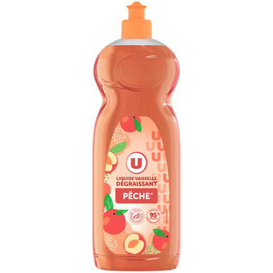 Liquide vaisselle velours de pêche flacon de 750ml