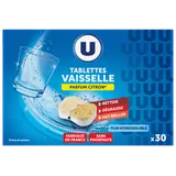 Tablettes lave-vaisselle standard citron boîte x30 (300g)