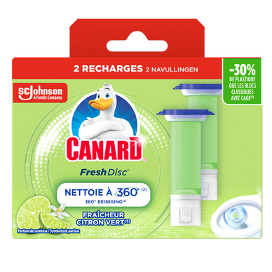 Recharge Fresh Disc CANARD citron vert 2x6 disques