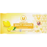Lingettes multi-usages parfum citron x40