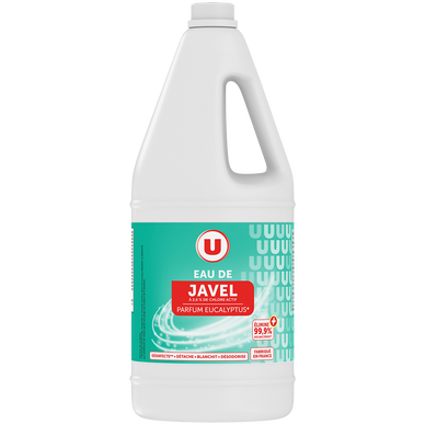 Eau de javel parfumée eucalyptus bidon 2l