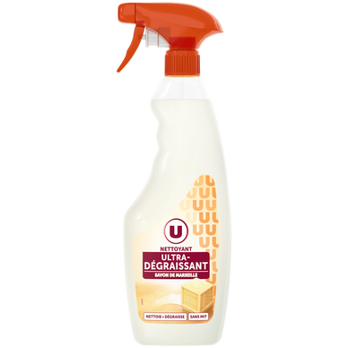 Nettoyant dégraissant parfum savon de Marseille  spray de 750ml