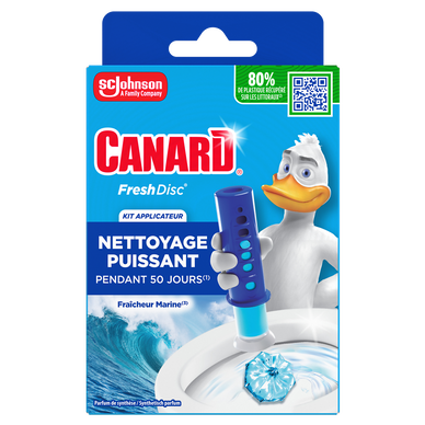 Kit fresh disc marine bloc nett.wc+1applicateur+1rech.CANARD