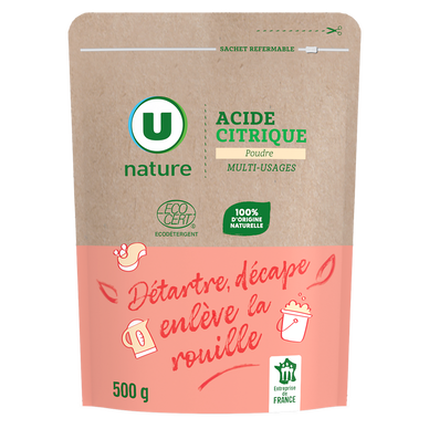 Acide citrique sachet 500g
