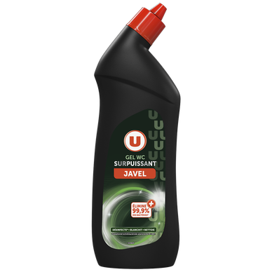 Gel wc surpuissant javel 5 en 1  bouteille de 750ml