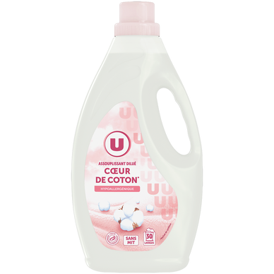 Adoucissant coeur de coton  flacon de 2l