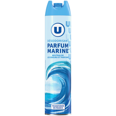 Désodorisant intérieur parfum marine aérosol de 300ml