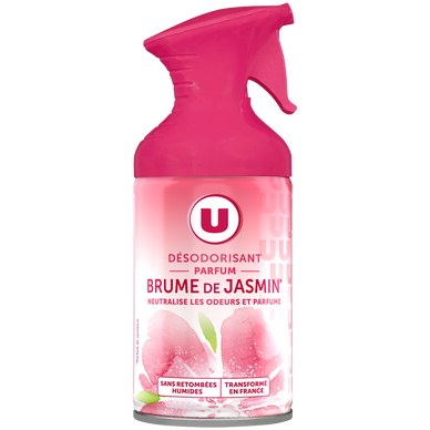 Désodorisant intérieur parfum brume de jasmin aérosol de 250ml