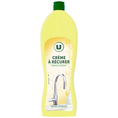 Crème à récurer fraîcheur citron  flacon de 750ml