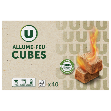 Allume-feu origine végétale U x40