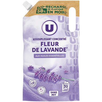 Adoucissant concentré parfum infusion de lavande recharge 750ml