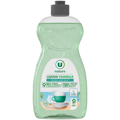 Liquide vaisselle aloe vera eco label - 500mL