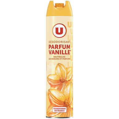 Désodorisant intérieur vanille aérosol de 300ml