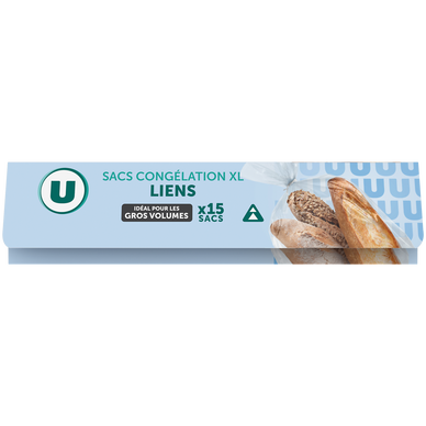 Sac congélation XL gros volumes  x15