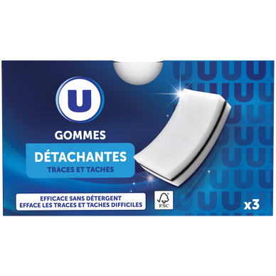 Gomme détachante traces et tâches x2