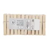 Pince à linge en bois FSC x36