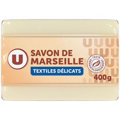 Savon de Marseille blanc  400g
