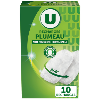 Recharge pour plumeau dépoussiérant 360°  x10