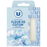 Désodorisant Mini diffuseur longue durée + 3 recharges parfum fleur decoton