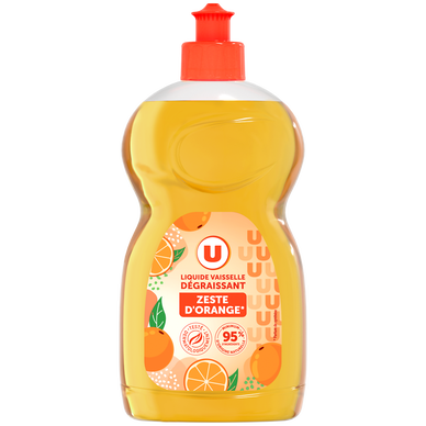 Liquide vaisselle zeste d'orange 500mL