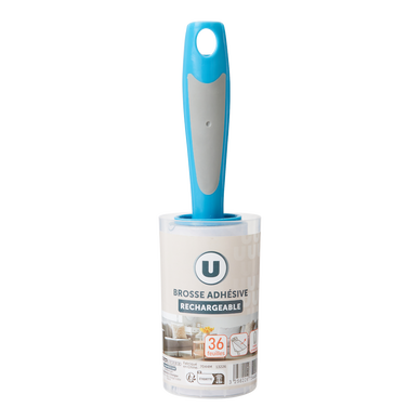 Brosse à habits adhésive U