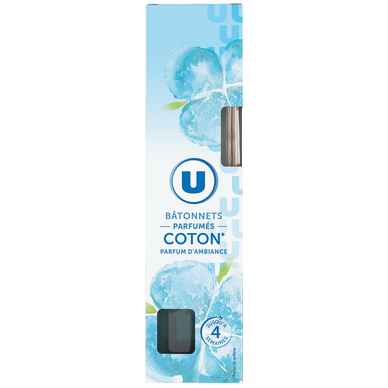 Bâtonnets parfum d'ambience coton U 30mL