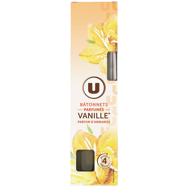Bâtonnets parfumés vanille, 30 ml