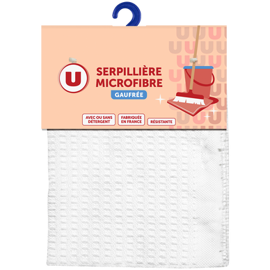 Serpillière gaufrée en microfibre