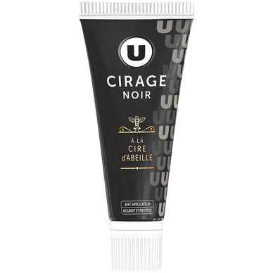 Cirage noir crème tube 75ml