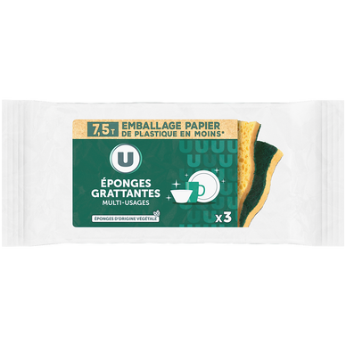 Eponge grattante multi-usages - x3