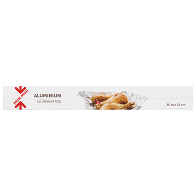 Papier aluminium PRIX MINI - 30m X 28cm