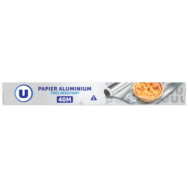 Rouleau de papier aluminium U 40 mètres