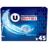 Tablettes lave-vaisselle tout en 1 , boîte de 45