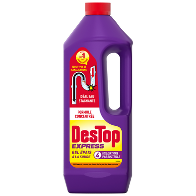 Destop déboucheur gel express 950ml