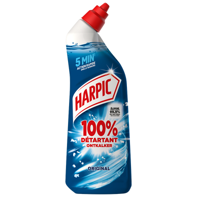 Gel wc power plus 100% détartrant 5min chrono HARPIC 750ml