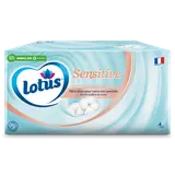 Mouchoirs blancs sensitive LOTUS, x80