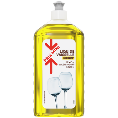 Liquide vaisselle parfum citron PRIX MINI - flacon 500ml