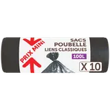 Sacs poubelle liens classiques PRIX MINI - 100L - x10