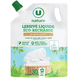 Lessive liquide - Savon végétal - 30 lavages - RECHARGE - 1.5 l