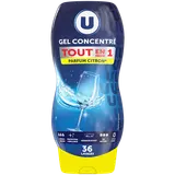 Gel lave-vaisselle tout en 1 parfum citron flacon 720ml