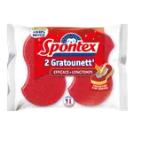 Éponges grattantes longue durée Gratounette SPONTEX, x2