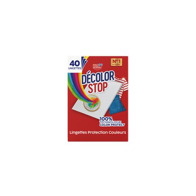 Lingette anti-décoloration DECOLOR STOP Protection Couleurs x40