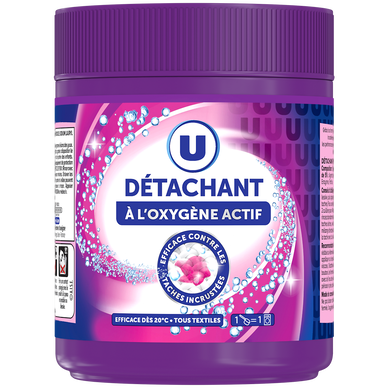 Détachant à l'oxygène actif en poudre  pot de 500g