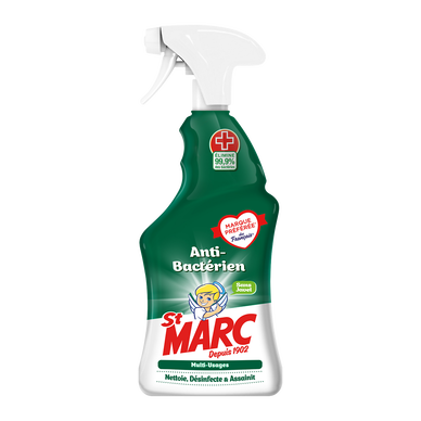 Nettoyant menager pistolet anti-bactérien ST MARC spray 750ml