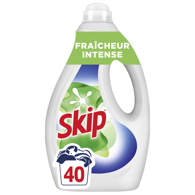 Lessive liquide fraîcheur intense SKIP 40 lavages